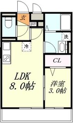 クランルッシの物件間取画像